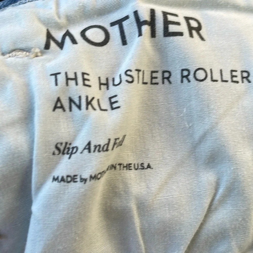 MOTHER Blue Wide Leg Flare Jeans - Picture 11 of 15